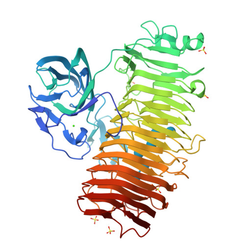 RCSB PDB - 6K0V: Catalytic domain of GH87 alpha-1,3-glucanase D1069A in ...