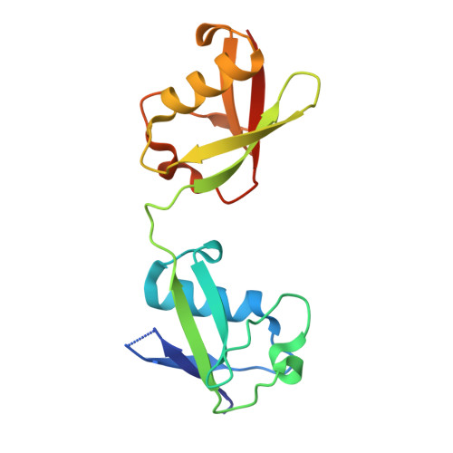 RCSB PDB - 6MDH: X-ray crystal structure of ISG15 from Myotis davidii