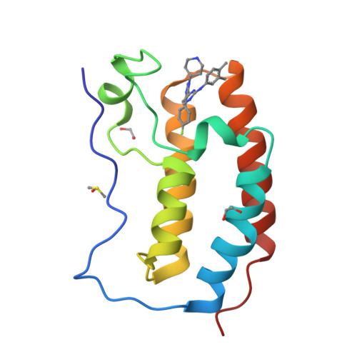 RCSB PDB - 6MH7: Crystal structure of the first bromodomain of human ...