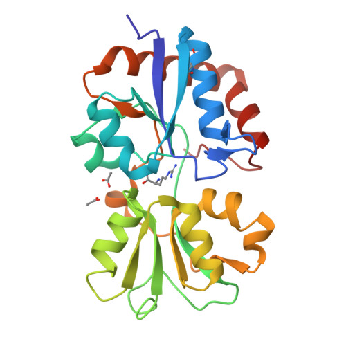 RCSB PDB - 6MLE: Crystal structure of the periplasmic Lysine-, Arginine ...