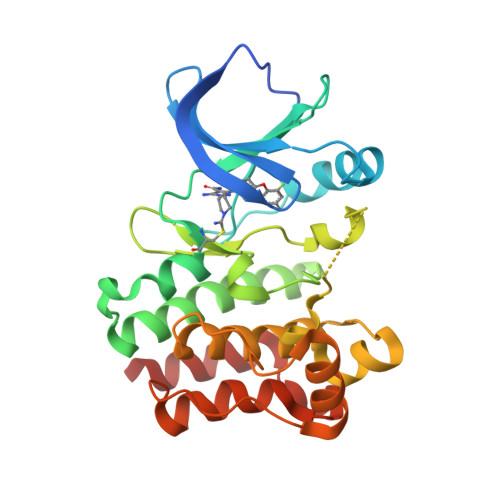 RCSB PDB - 6MNY: Crystal structure of mouse BTK kinase domain in ...