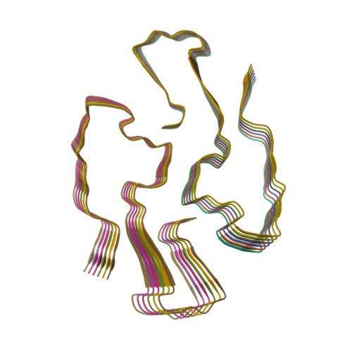 RCSB PDB - 6MST: Cryo-EM structure of human AA amyloid fibril