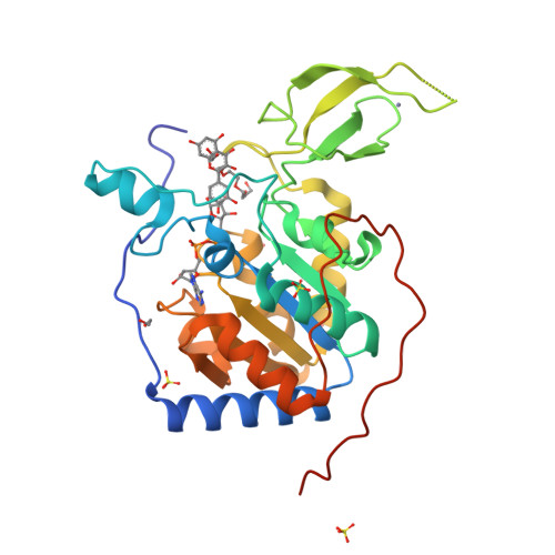 RCSB PDB - 6QCD: Human Sirt6 in complex with ADP-ribose and the ...