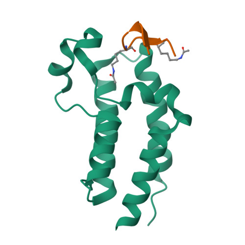RCSB PDB - 6U71: BRD2-BD2 in complex with the cyclic peptide 3.1_3