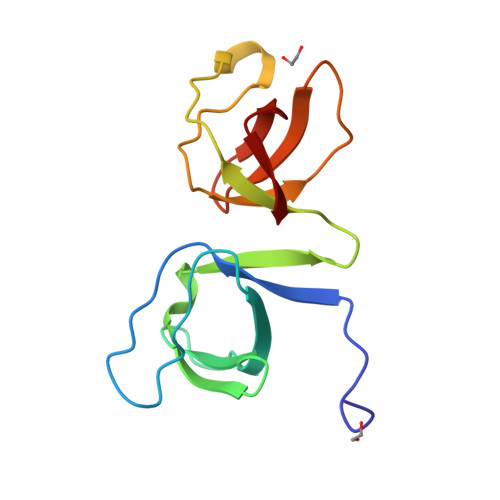 RCSB PDB - 6UY9: Crystal structure of the STAC3 tandem SH3 domains ...