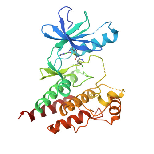 RCSB PDB - 6V34: Crystal structure of BRAF V600E oncogenic mutant in ...