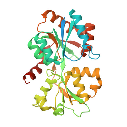 RCSB PDB - 6XAD: Structure of the formate-bound form of ArrX from ...