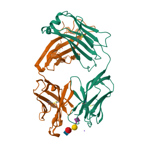 RCSB PDB - 6XTG: Ab 1116NS19.9 bound to CA19-9
