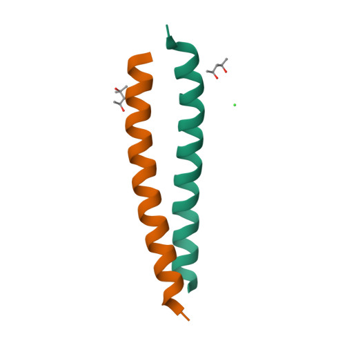 RCSB PDB - 6YTU: Atomic-resolution structure of the coiled-coil