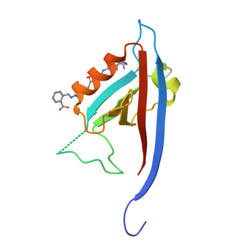 RCSB PDB - 6YX1: Crystal structure of SHANK1 PDZ in complex with a