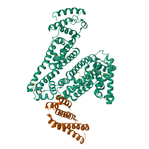 RCSB PDB - 6ZL1: Crystal structure of human serum albumin in complex ...
