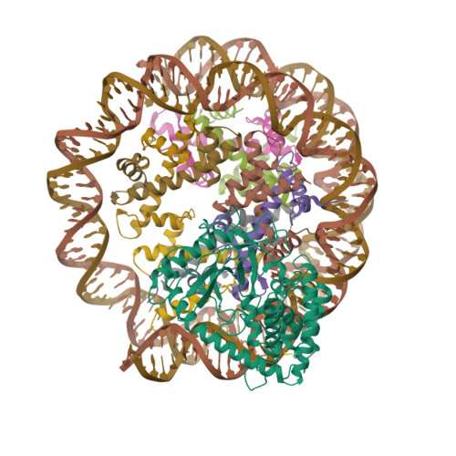 RCSB PDB - 7A08: CryoEM Structure of cGAS Nucleosome complex