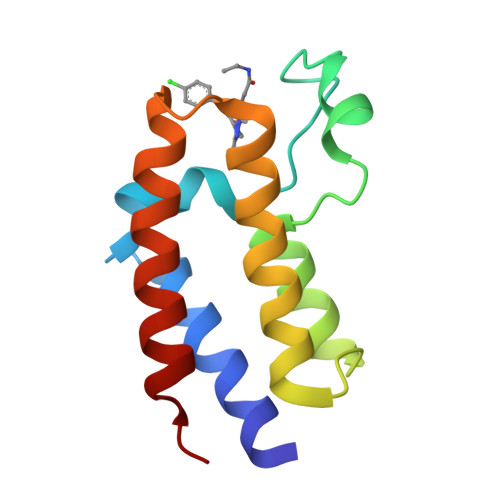 RCSB PDB - 7AQT: NMR2 structure of BRD4-BD2 in complex with iBET-762