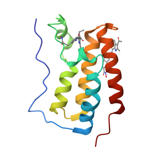 RCSB PDB - 7AXR: Crystal structure of BRD4(1) bound to the dual BET ...