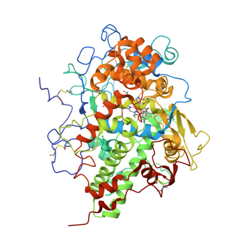 RCSB PDB - 7C74: Crystal structure of yak lactoperoxidase using