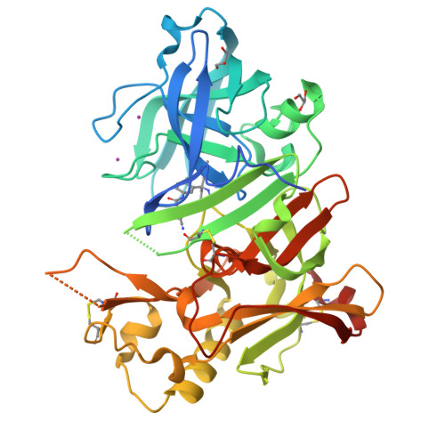 RCSB PDB - 7D2X: Crystal Structure of BACE1 in complex with N-{3-[(4R ...