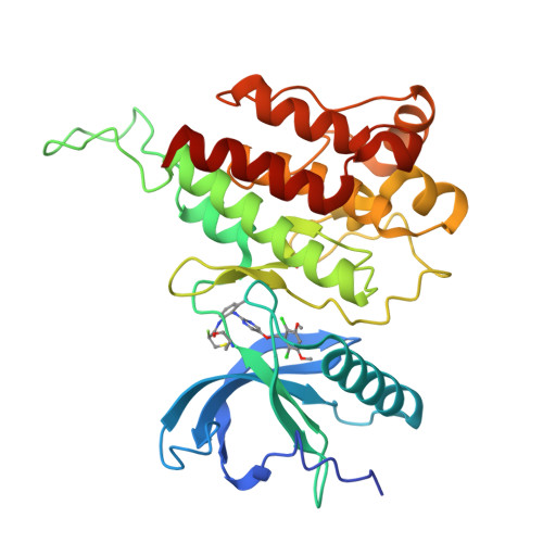 RCSB PDB - 7DTZ: FGFR4 complex with a covalent inhibitor