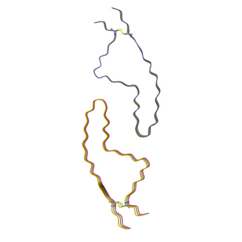RCSB PDB - 7DWV: Cryo-EM structure of amyloid fibril formed by familial ...
