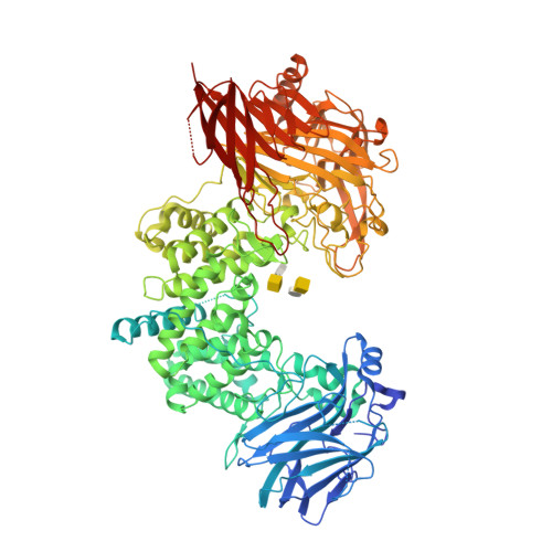RCSB PDB 7EIS Crystal structure of chondroitin ABC lyase I in