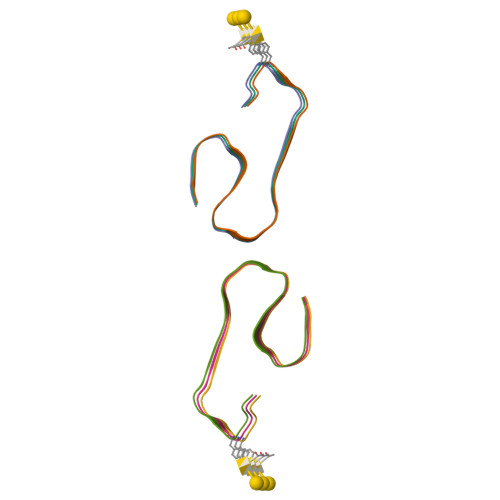 RCSB PDB - 7F29: Cryo-EM structure of the fibril formed by disaccharide ...