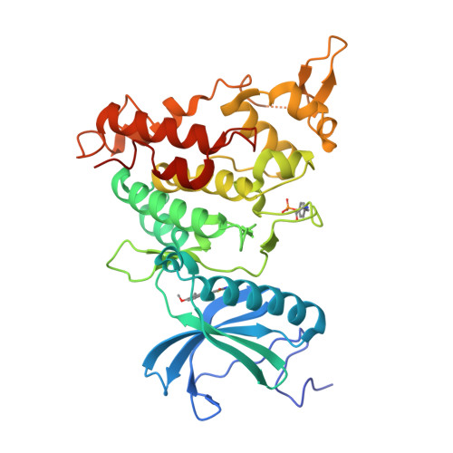 RCSB PDB - 7FHT: Crystal structure of DYRK1A in complex with RD0448