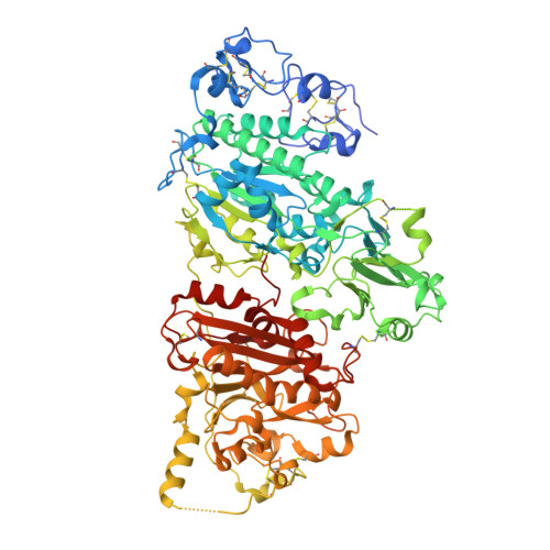 RCSB PDB 7G4Z Crystal Structure Of Rat Apo Autotaxin