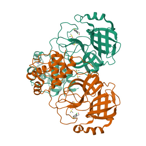 RCSB PDB - 7GRJ: Crystal structure of SARS-CoV-2 main protease in ...