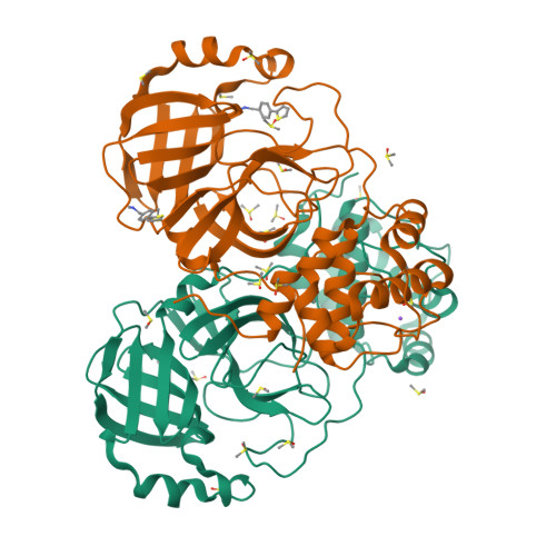 RCSB PDB - 7GRS: Crystal structure of SARS-CoV-2 main protease in ...