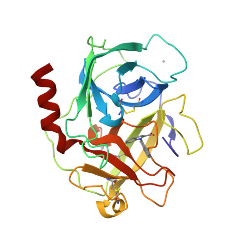 RCSB PDB - 7H6D: THE 1.64 A CRYSTAL STRUCTURE OF HUMAN CHYMASE IN ...