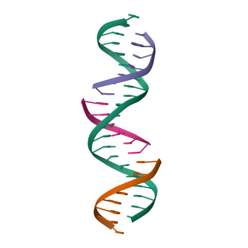 RCSB PDB - 7JLC: Self-assembly of a 3D DNA crystal lattice (4x6