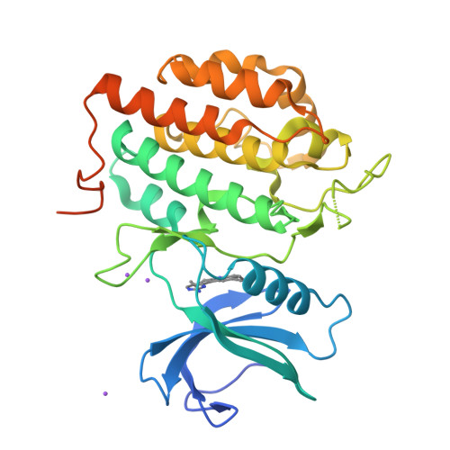 RCSB PDB - 7JXX: Structure of TTBK1 kinase domain in complex with