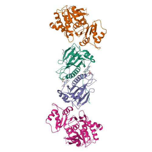 RCSB PDB 7LY5 Proteolyzed crystal structure of the bacillamide NRPS