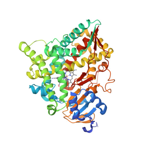 RCSB PDB - 7M8V: Human CYP11B2 in complex with LCI699