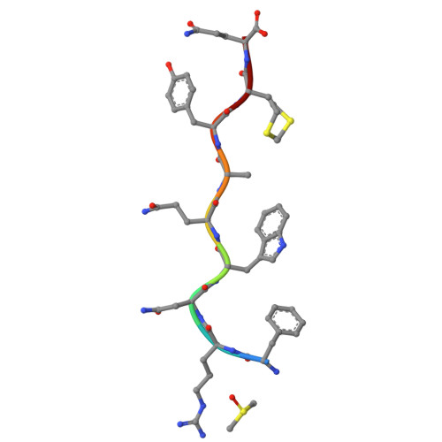 RCSB PDB 7N2D MicroED structure of human zinc finger protein 292 segment (534542) phased by