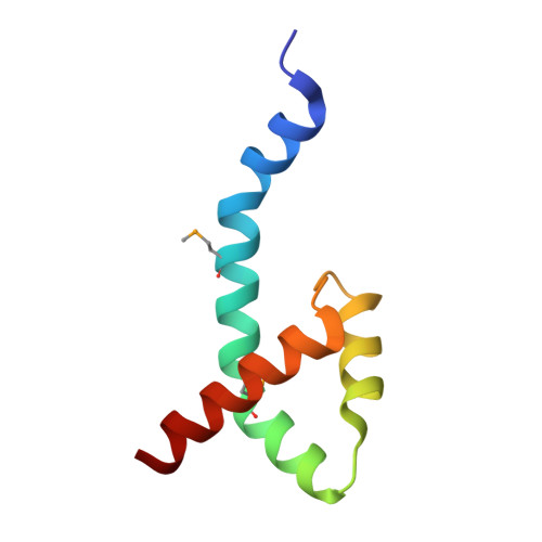 RCSB PDB - 7PC1: DNA binding domain of partition protein StbA of ...