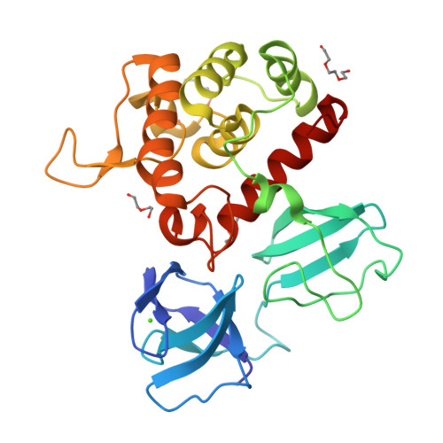 RCSB PDB - 7PJ3: Crystal structure of catalytic domain in open ...