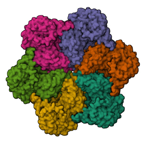 RCSB PDB - 7RLD: Cryo-EM structure of human p97-E470D mutant bound to ADP.