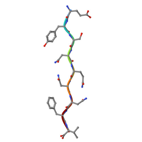 RCSB PDB - 7RVC: Segment from the human prion protein 168-176 EYSNQNNFV