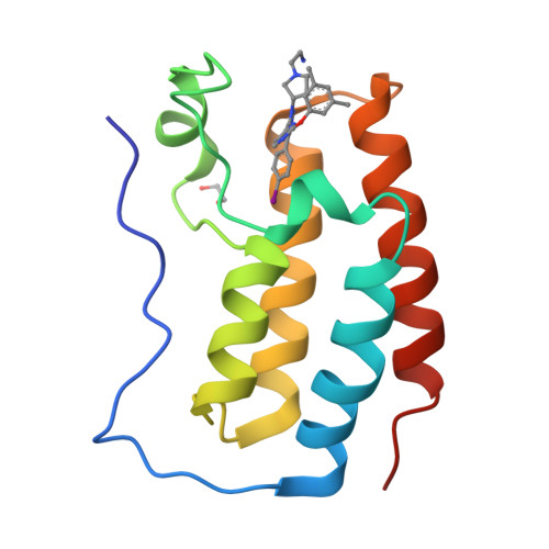 RCSB PDB - 7RXS: Crystal of BRD4(D1) with 2-[(3S)-3-{5-[2-(3,5 ...