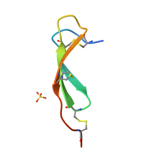 RCSB PDB - 7SGQ: Protease inhibitors variant, CTI-homolog pacifastin
