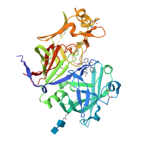 RCSB PDB - 7TBE: Crystal structure of Plasmepsin X from