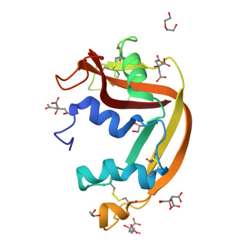 Rcsb Pdb Ty Crystal Structure Of Apo Eosinophil Cationic Protein Ribonuclease From