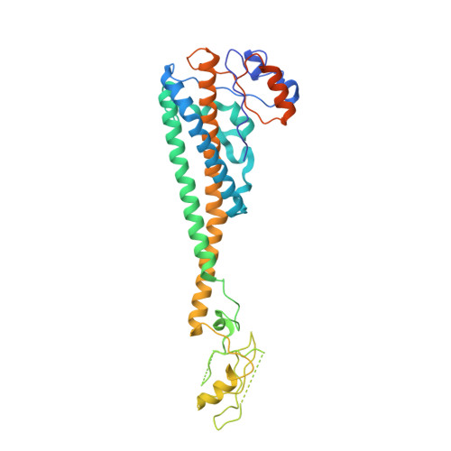 RCSB PDB - 7UWA: Citrus V-ATPase State 1, H in contact with subunits AB