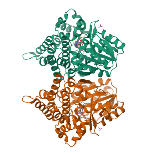 RCSB PDB 7W9Z Crystal Structure Of Bacillus Subtilis YugJ In Complex