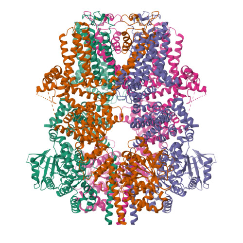 Transient receptor potential cation channel subfamily M member 8 structure