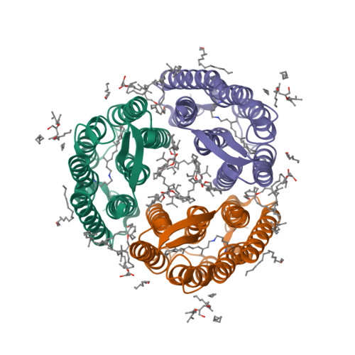 Rcsb Pdb Xje Crystal Structure Of Bacteriorhodopsin In The K State