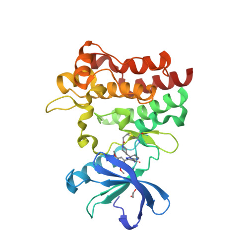 RCSB PDB - 7YC9: Co-crystal structure of BTK kinase domain with inhibitor