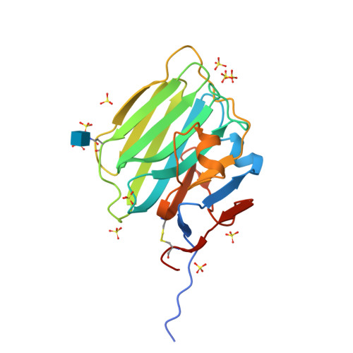 RCSB PDB - 7ZC9: Human Pikachurin/EGFLAM C-terminal Laminin