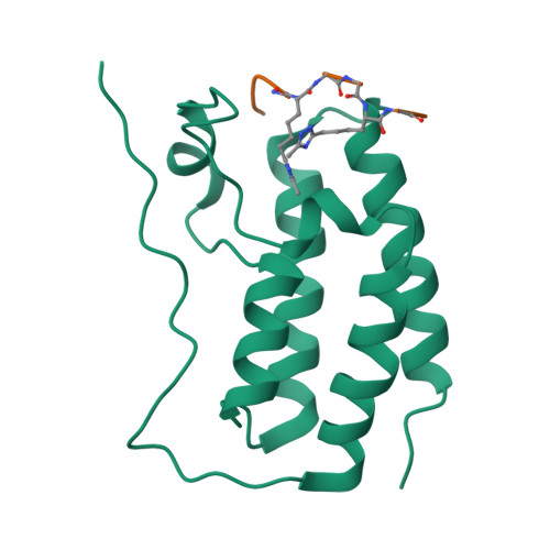 RCSB PDB - 8B5C: Human BRD4 Bromdomain 1 In Complex With A H4 Peptide ...