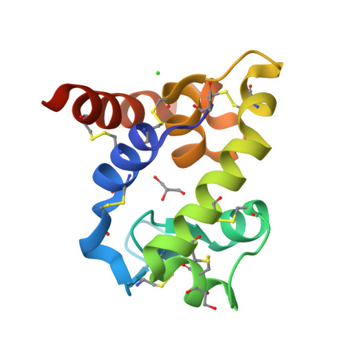 Rcsb Pdb Bbw Crystal Structure Of Medical Leech Destabilase Low Salt